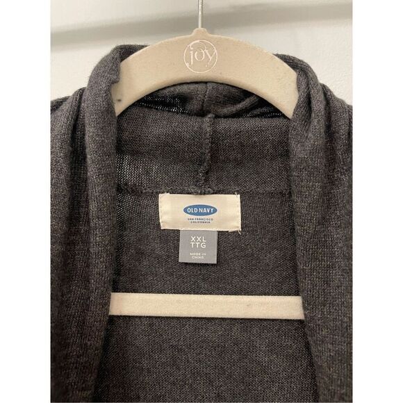 NWT Old Navy Gray Cardigan Sweater XXL - Picture 6 of 7
